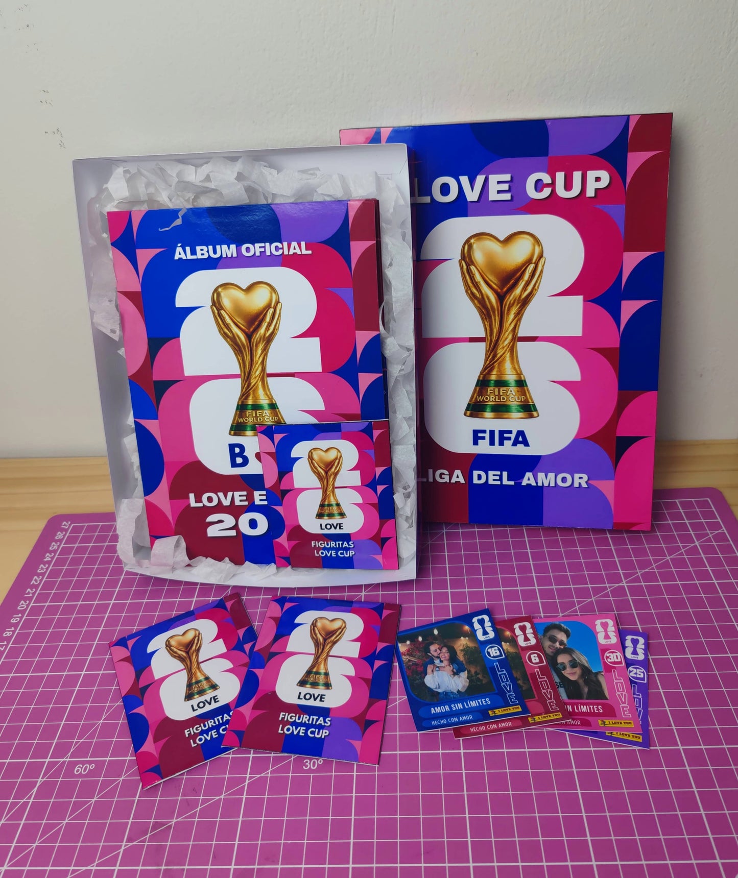 Álbum Personalizado "Love Cup 2026" – Tu Historia, Tu Liga