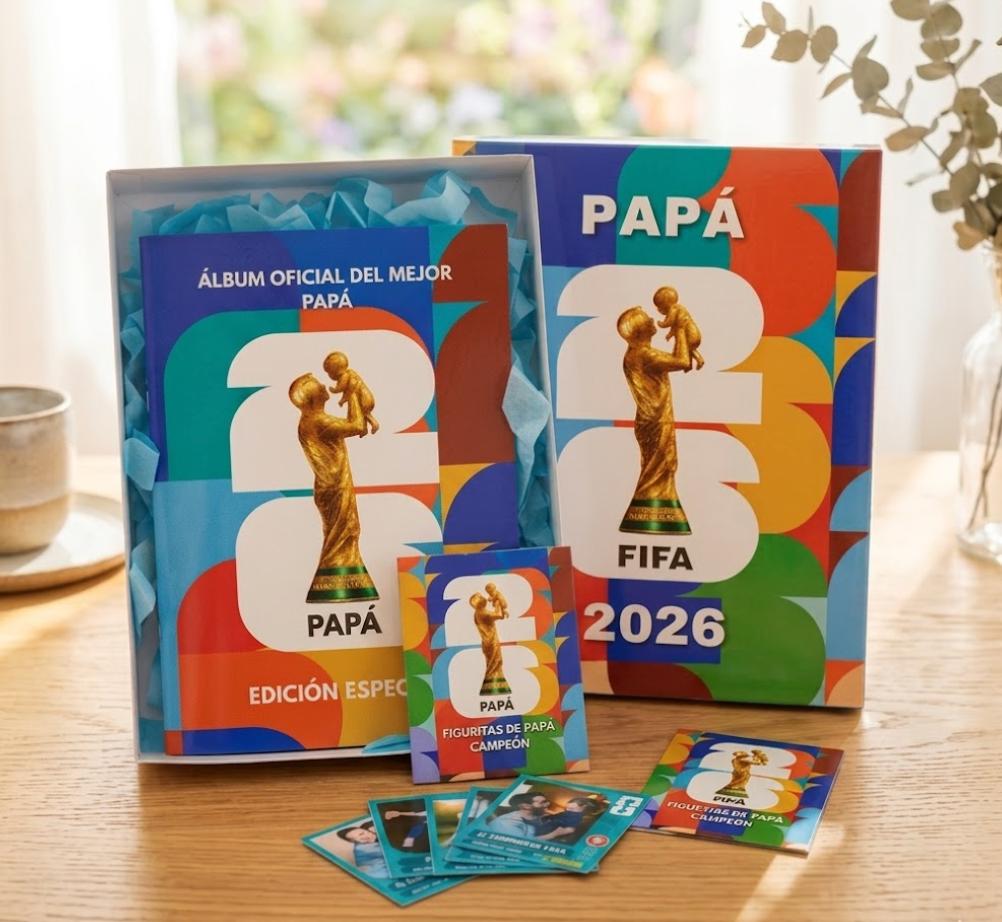 Álbum del Mundial - Edición Especial Día del Padre (Plantilla Digital)