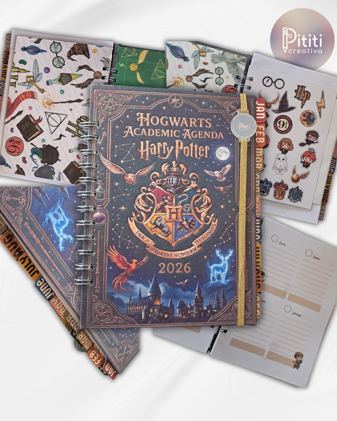 Hogwarts Academic Agenda 2026 | Edición Harry Potter ✨
