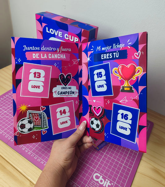 Álbum Personalizado "Love Cup 2026" – Tu Historia, Tu Liga