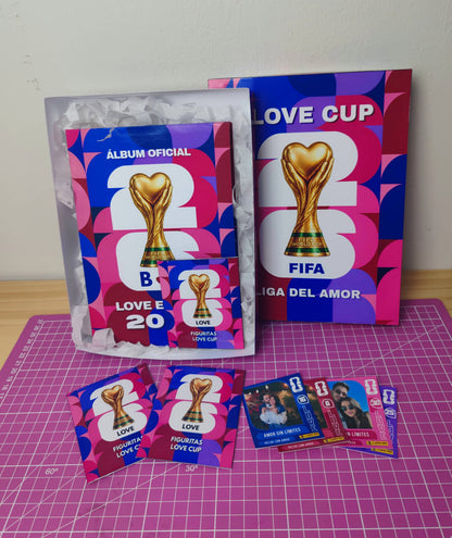 Álbum Personalizado "Love Cup 2026" – Tu Historia, Tu Liga