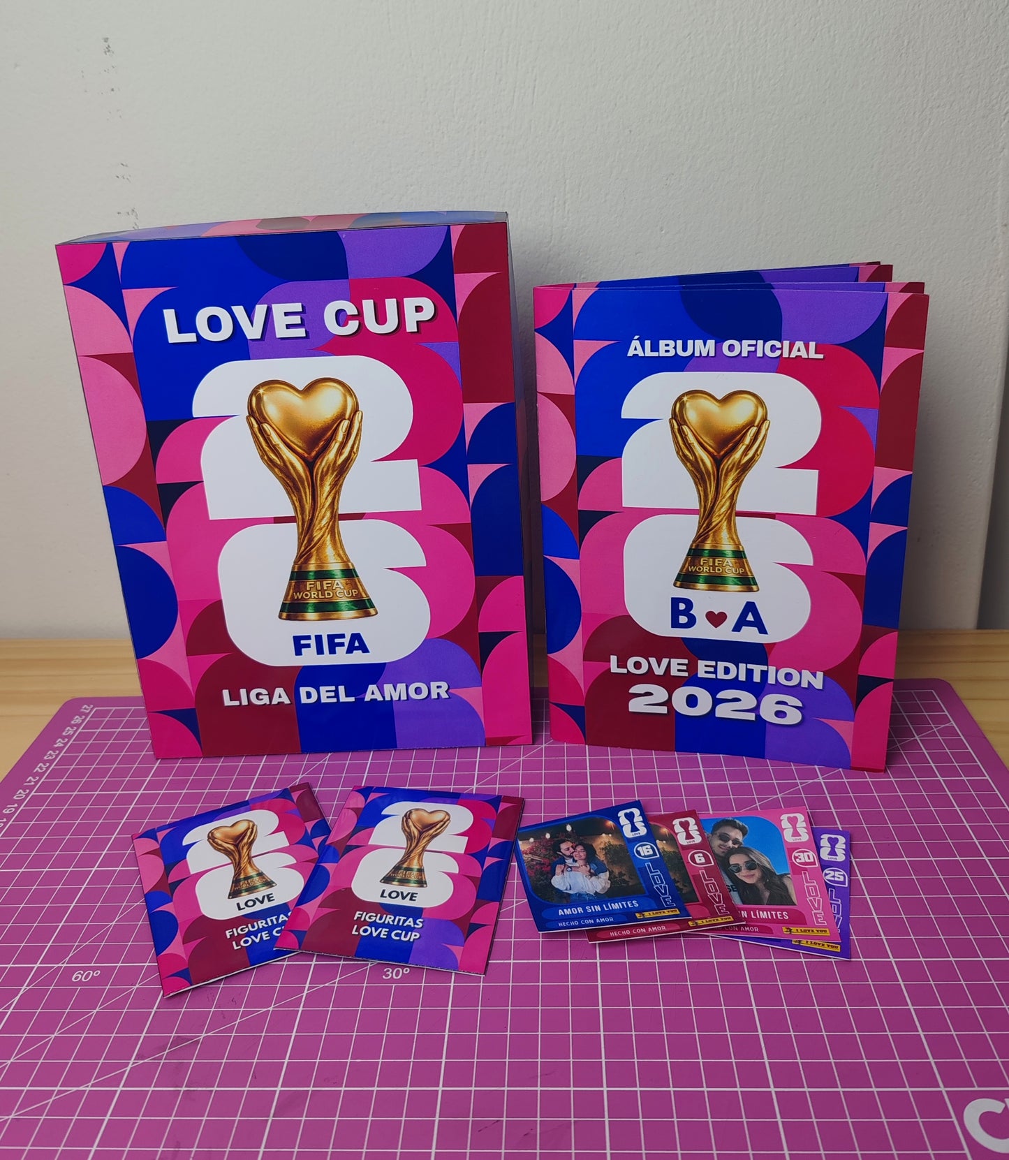 Álbum Personalizado "Love Cup 2026" – Tu Historia, Tu Liga