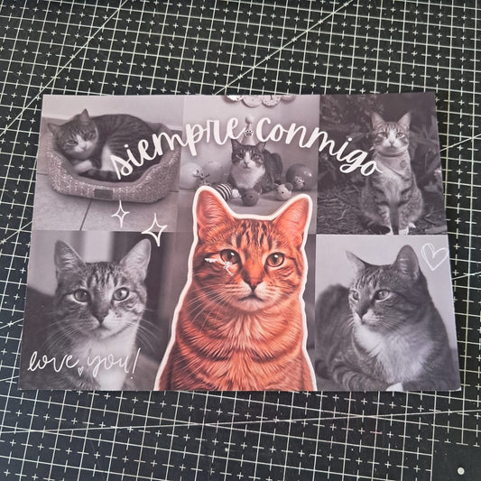 ✨ Imán Conmemorativo "Siempre Conmigo" - Mascotas 🐾