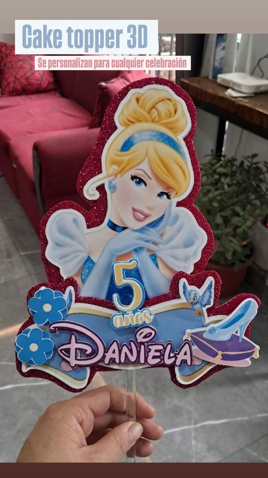 Cake Topper 3D Personalizado | Edición Premium ✨