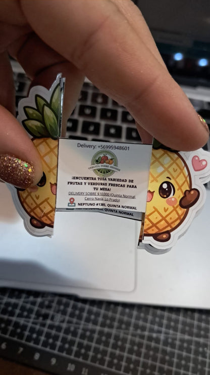 Tarjetas de Marketing Troqueladas para Autos | Alta Calidad