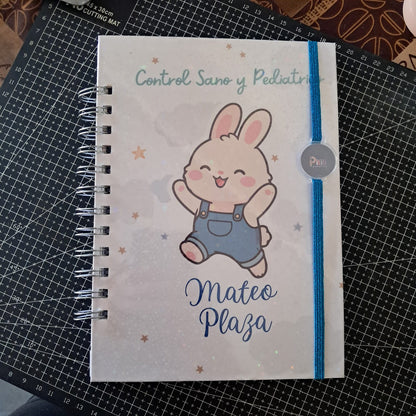Cuaderno de Control Sano & Pediatría Personalizado ✨