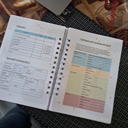 Cuaderno de Control Sano & Pediatría Personalizado ✨