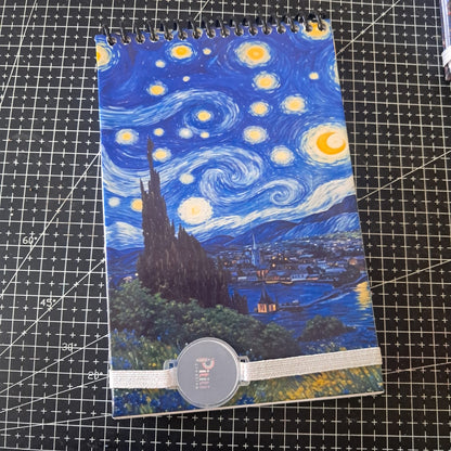 Libreta de Notas Van Gogh | Edición "Noche Estrellada" 🌌