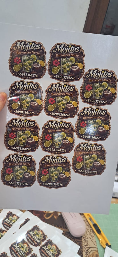 Stickers Corporativos Personalizados | Impulsa tu Marca (100 un.)