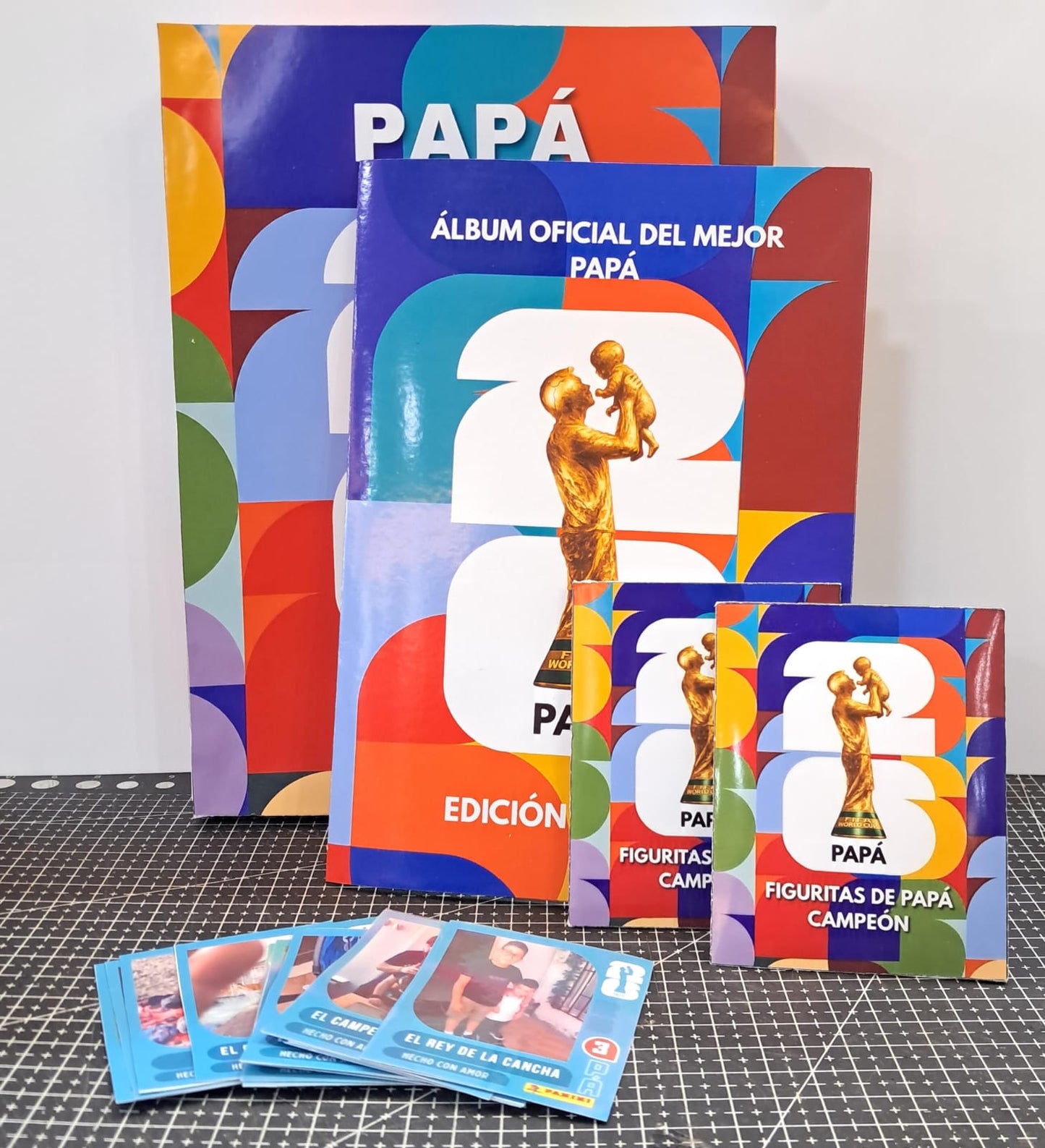Álbum de Fotos Personalizado "Papá Campeón" Edición Especial 2026