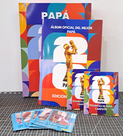 Álbum de Fotos Personalizado "Papá Campeón" Edición Especial 2026
