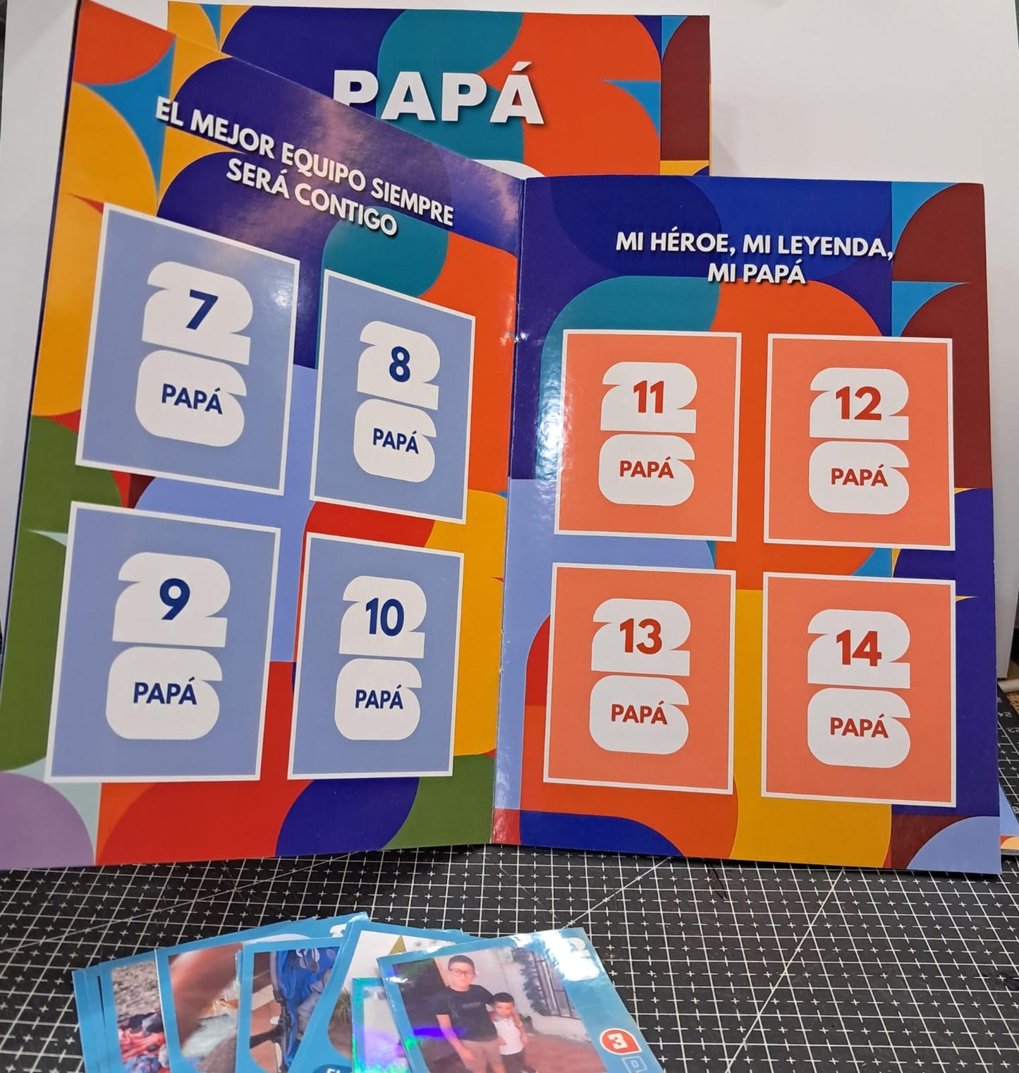 Álbum de Fotos Personalizado "Papá Campeón" Edición Especial 2026