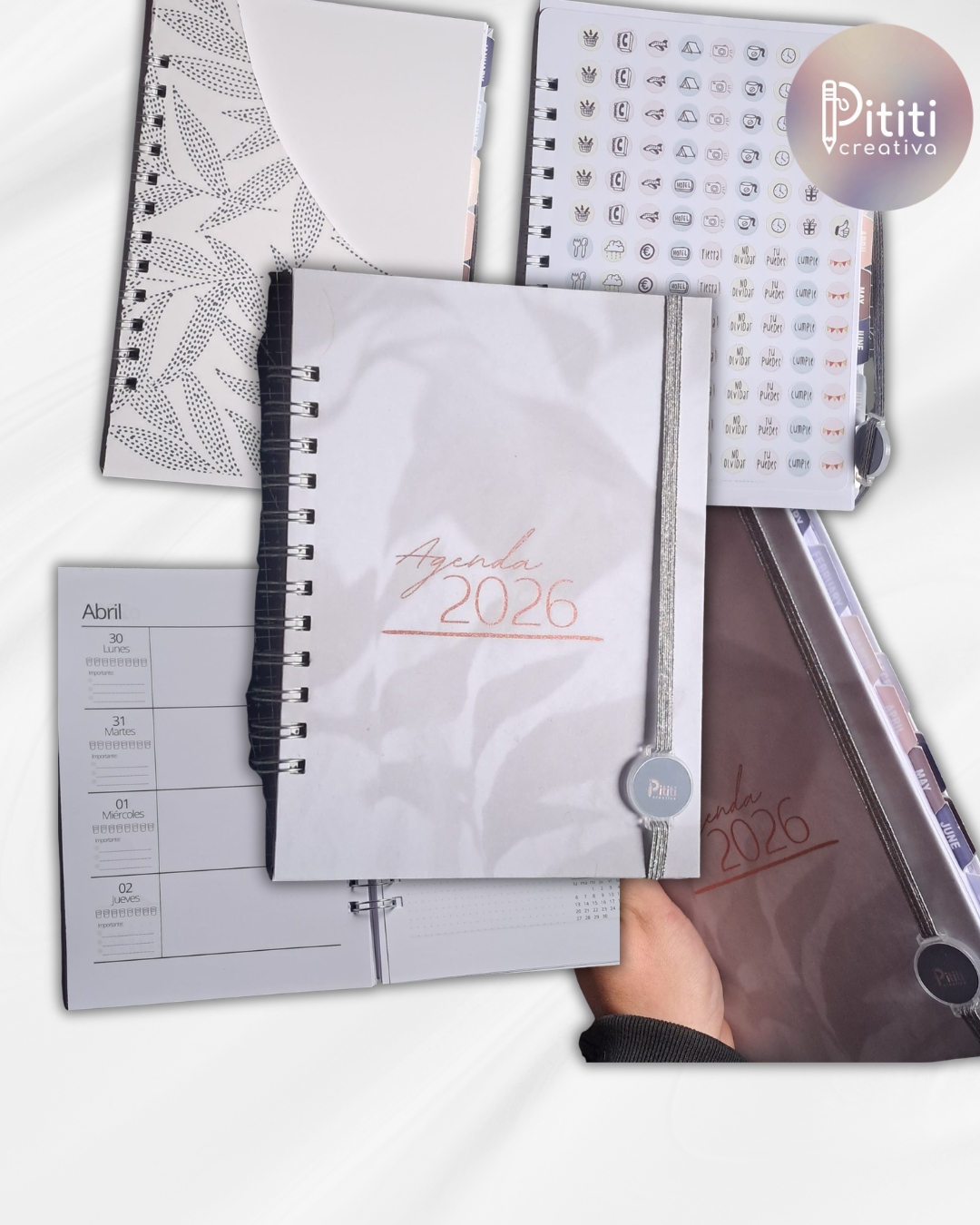 Agenda 2026 Ejecutiva | Elegancia y Organización ✨