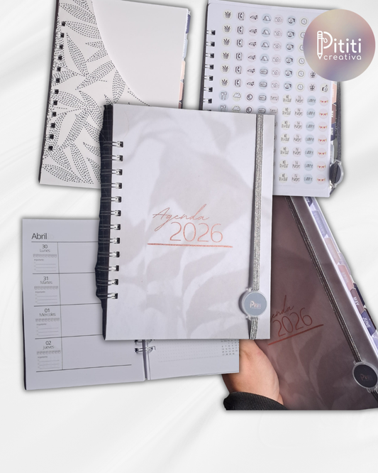Agenda 2026 Ejecutiva | Elegancia y Organización ✨