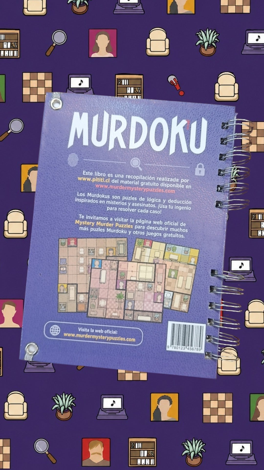 Puzzles "Murdoku" – 46 Acertijos de Lógica y Asesinatos