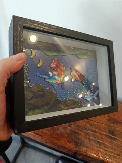 Shadow box Donkey kong