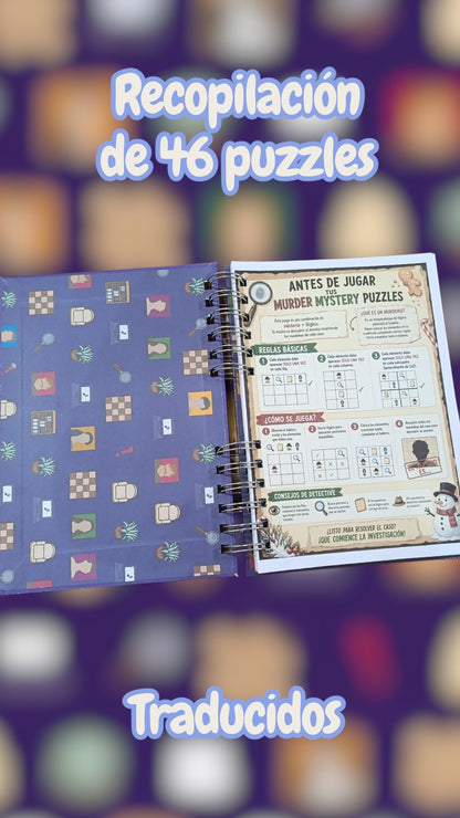 Puzzles "Murdoku" – 46 Acertijos de Lógica y Asesinatos